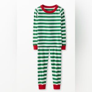 Hanna Andersson 4T holiday striped pajamas